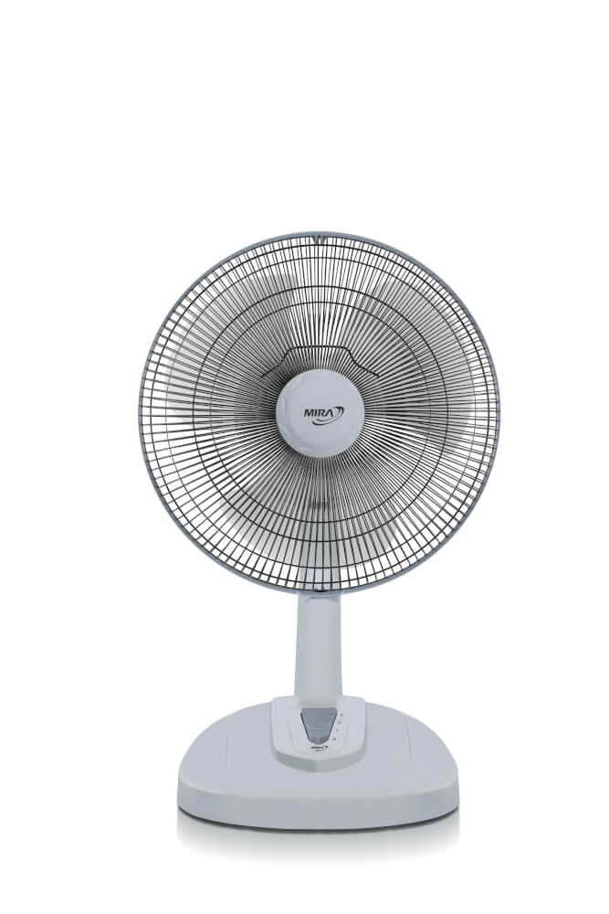 พัดลมตั้งโต๊ะ 16 นิ้ว MIRA M-1611 GRAY